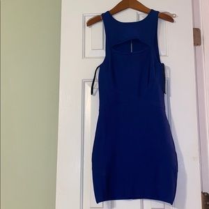 Electric Blue Bandage Dress